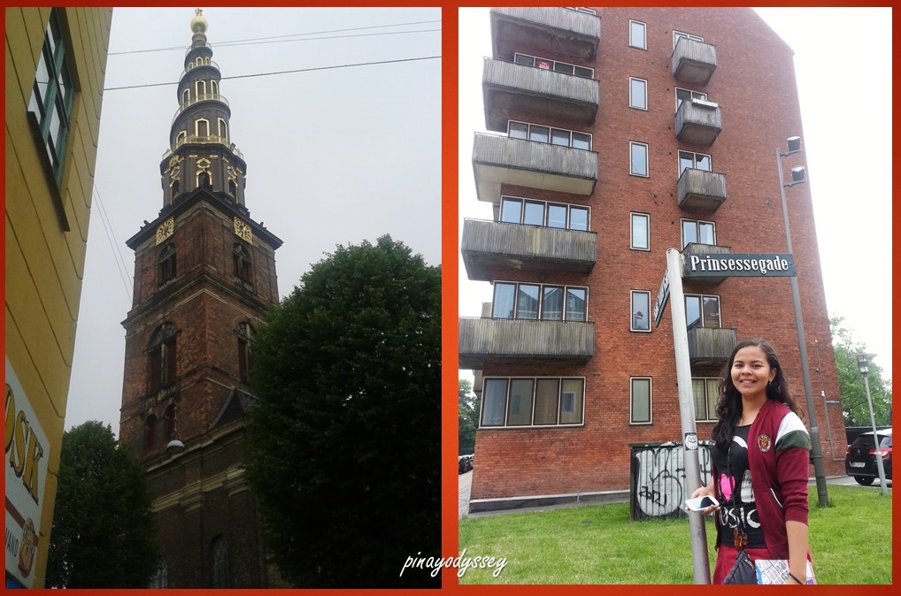 Church of our Savior across Prinsessegade