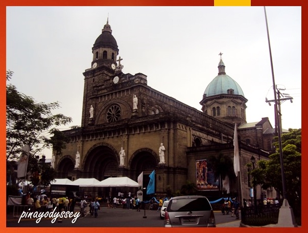 Manila Cathedral (as seen from Palacio del Gobernador)