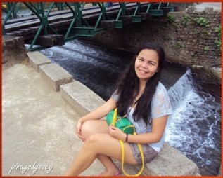 Taking a quick rest after all the walking