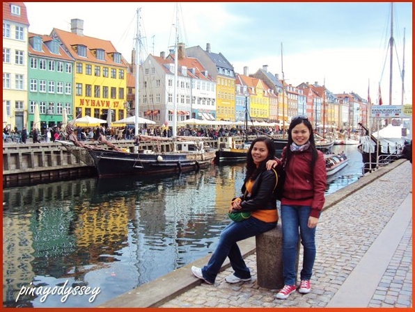 My sister and I at Nyhavn
