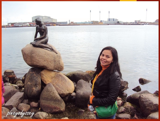 First ever photo with Den Lille Havfrue (the Little Mermaid)