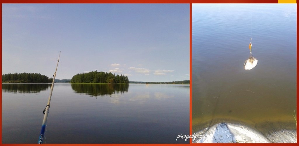 Look! I caught something!! Oops..