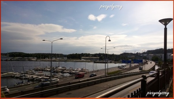 On our way back to Blommenholm