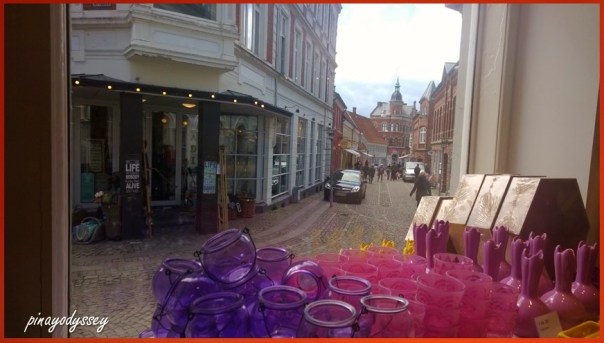 View from outside the Tiger store