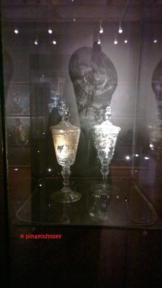 Some fancy drinking glasses