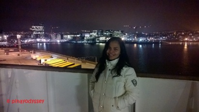 Leaving Oslo port