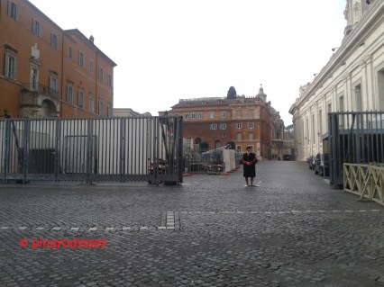 A guard in Swiss formal attire