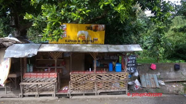 Convenience stores along the highway to the town proper
