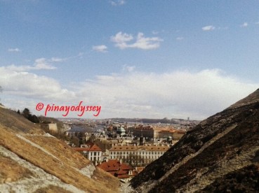 Prague from the castle