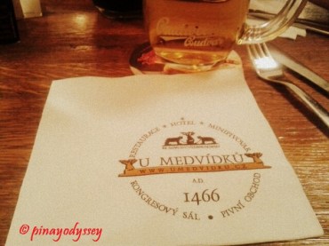 U Medvidku, a unique beer hall pub