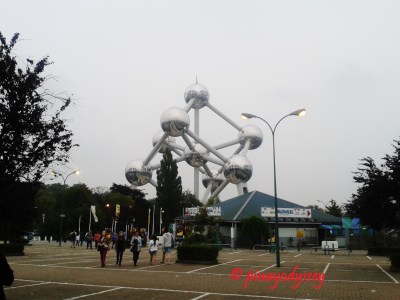 The Atomium from afar