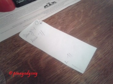 How the service staff take note of how many beers you have consumed and how much you ought to pay