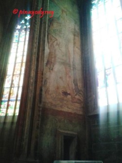 Sta. Barbara Church, frescoes