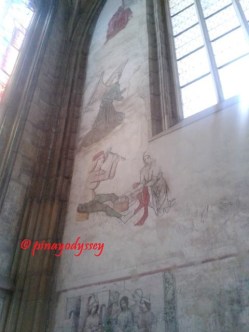 Sta. Barbara Church, frescoes