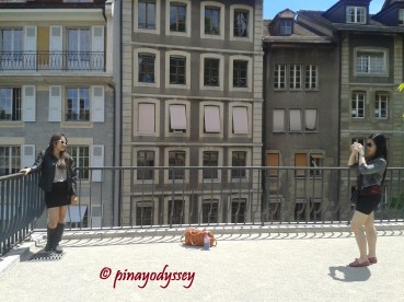 My travel buddies having fun