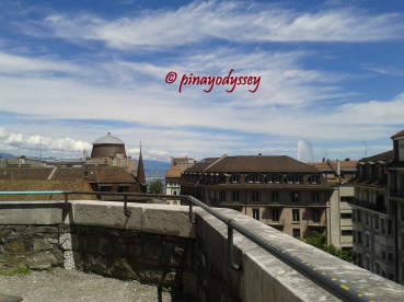 Heading towards St. Pierre's Catheral
