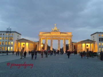 Beautiful Brandenburger Tor at night