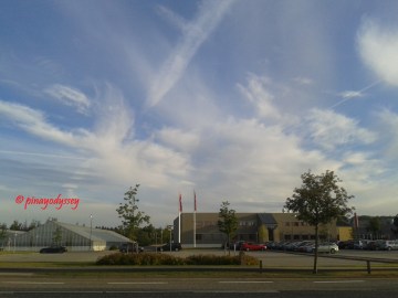 The factory in front of the bus station