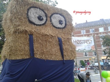 The hay mascot!
