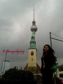 The Marienkirke and Berlin TV tower