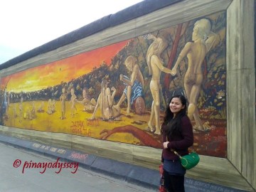 Me in front of the Wall