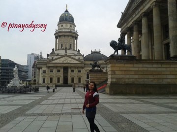 The German Church and the Konzerthaus Berlin in the background