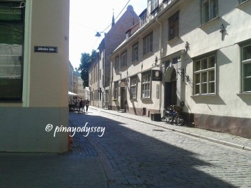 Cobbled streets