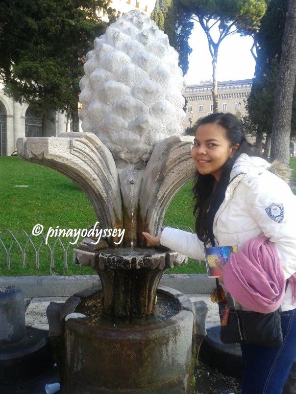 A little drinking fountain in Rome