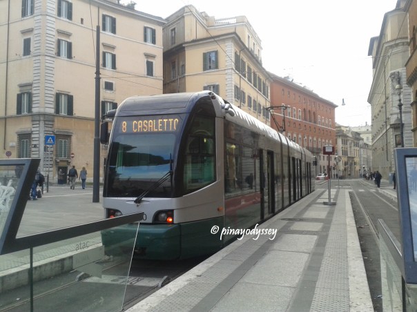 The Italian tram