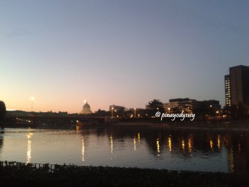 Rome from the Tiber River