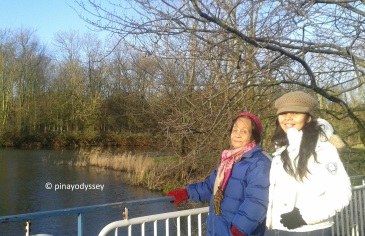 My grandma and I in Spijkenisse