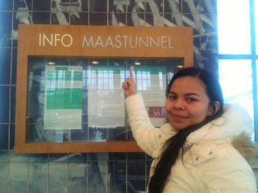 Entrance to Maastunnel