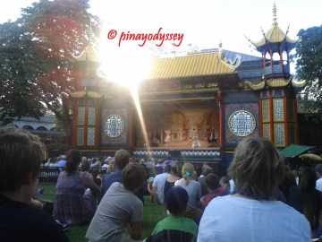 Watching the Nutcracker at the Peacock theater