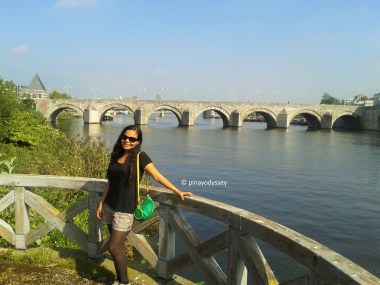Me with Sint Servaasbrug in the background