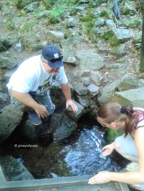Potable water from the little stream