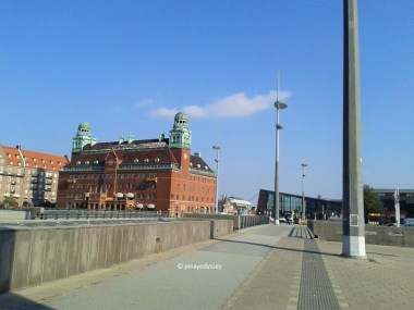 Malmö Central Station from afar