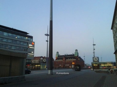 Malmö Central Station from afar