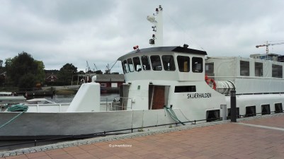 The boat that cruised the river Glomma in summer