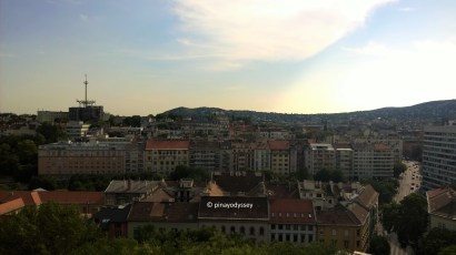Views from the Buda castle complex