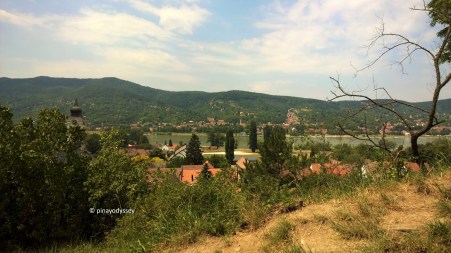 View of Visegrad from the hill