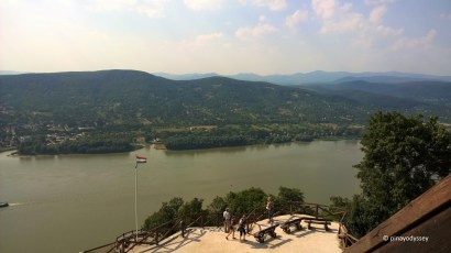 The Danube River, as seen from the citadel