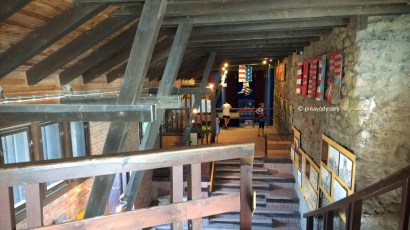 A museum inside the Fellegvár Citadel