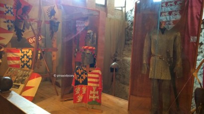 A museum inside the Fellegvár Citadel