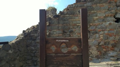Fellegvár Citadel, ancient punishment device