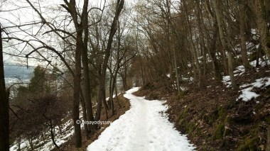 The path going up the hill, also called Zik-zakken
