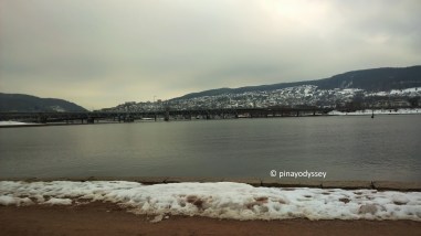 Drammen in winter