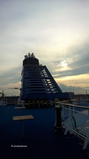 DFDS Seaways deck
