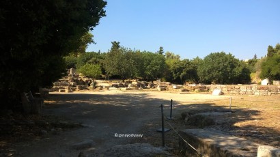 Ruins at the ancient Agora