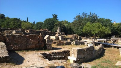 Ruins at the ancient Agora