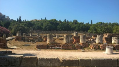 Ruins at the ancient Agora